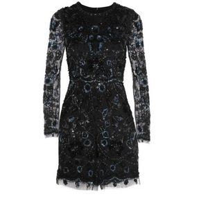 Embellished Butterfly Playsuit in Black
Needle & Thread